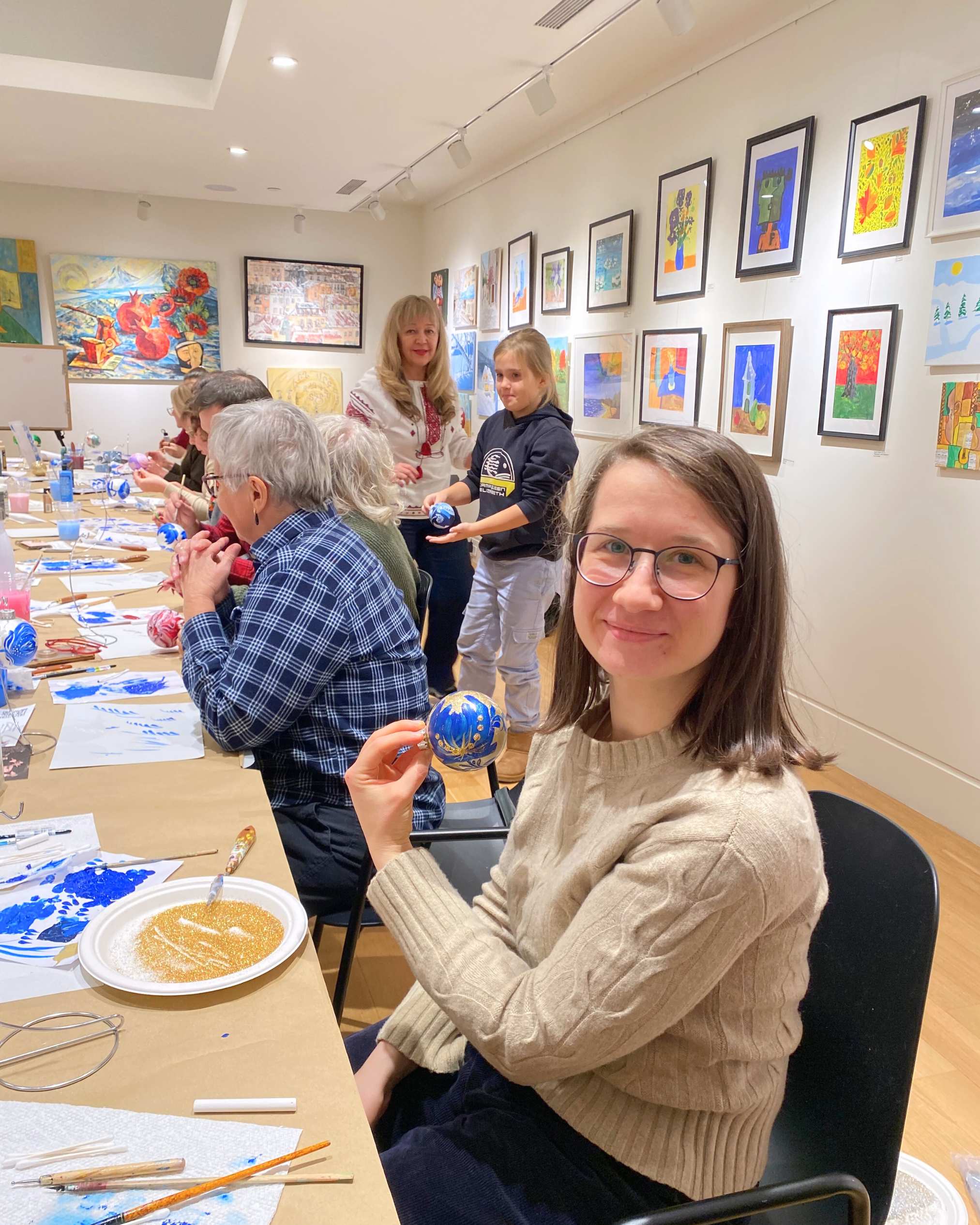 Petrykivka Christmas Ornament Workshop, Thursday, December 11, 2025